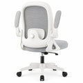 Bürostuhl Kunststoff Polyester Weiß/Grau