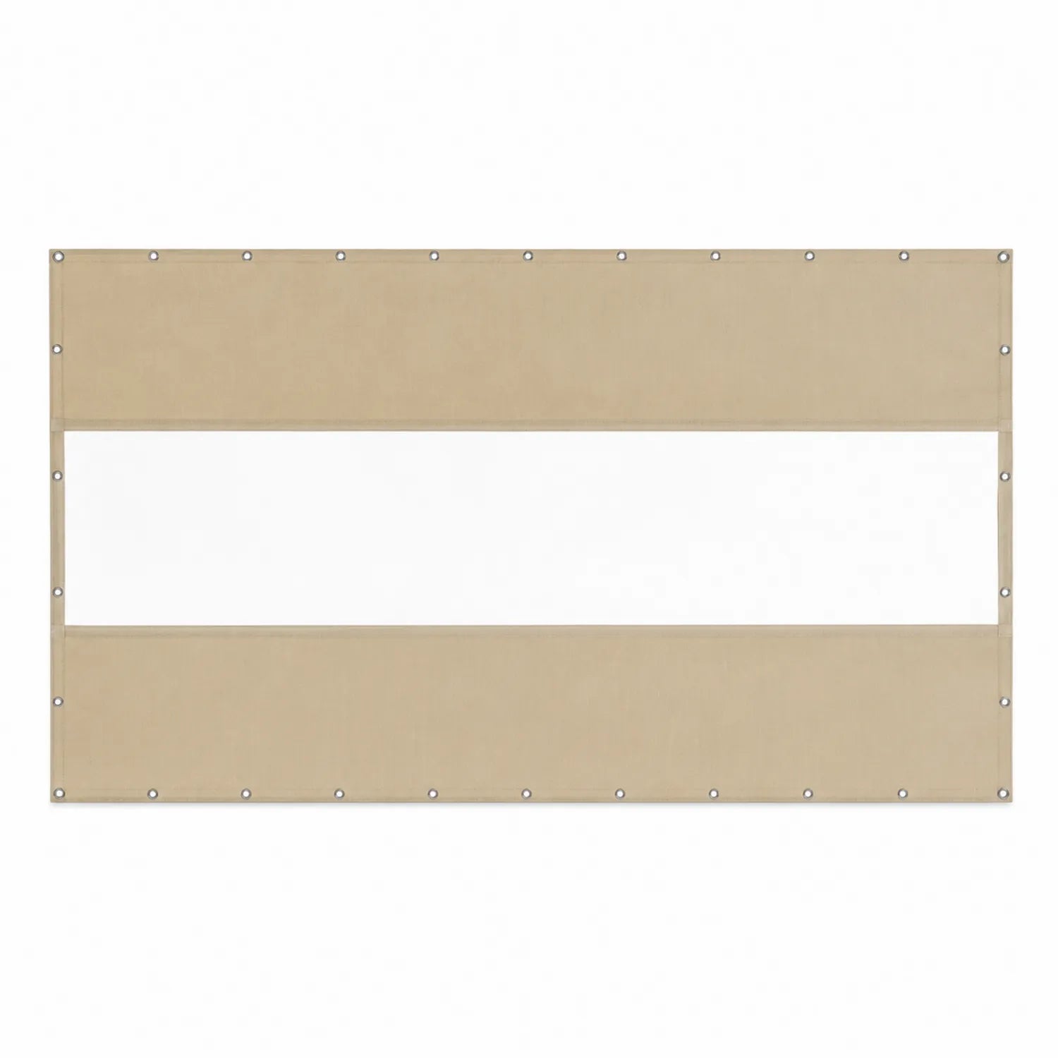Sichtschutzblende aus PVC Beige 580x150 cm