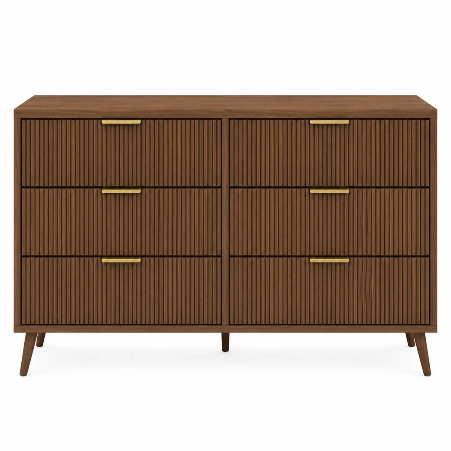 Kommode mit 6 Schubladen aus Holz 120x80x40cm